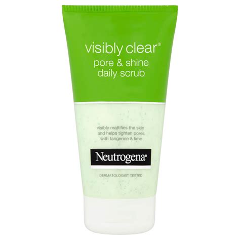 neutrogena visibly clear pore & shine temizleme jeli